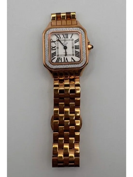 GV2 Gevril Milan 12101 Diamond Watch Rose Gold Swiss Quartz 027/500 Working - Picture 3 of 13
